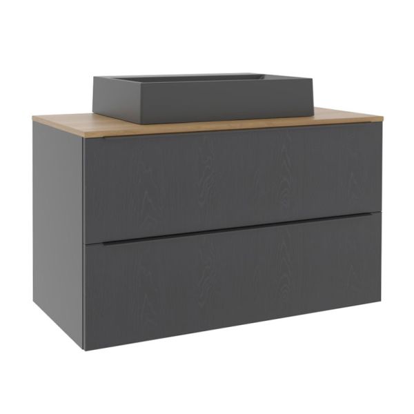 Nobilia Urban Style Waschtisch mit Unterschrank Set 10 - 100 cm