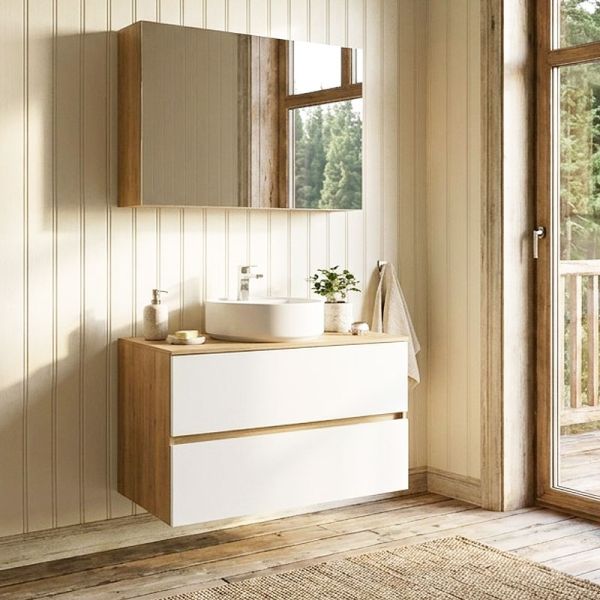 Nobilia Relax Badmöbel Set 10 -100 cm Ambientebild