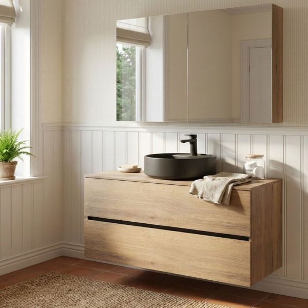 Nobilia Relax Badmöbel Set 15 - 120 cm Ambientebild