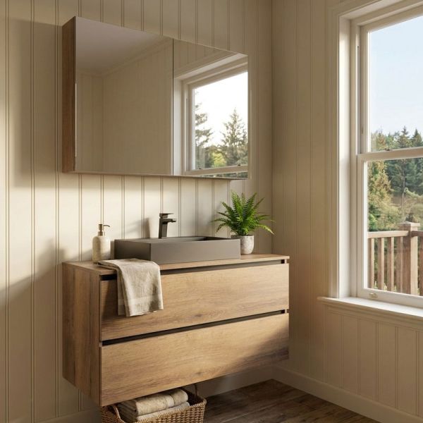 Nobilia Relax Badmöbel Set 24 - 100 cm Ambientebild