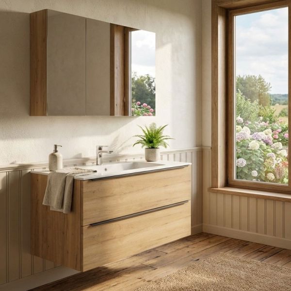 Nobilia Valea Badmöbel Set 11 - 100 cm Ambiente