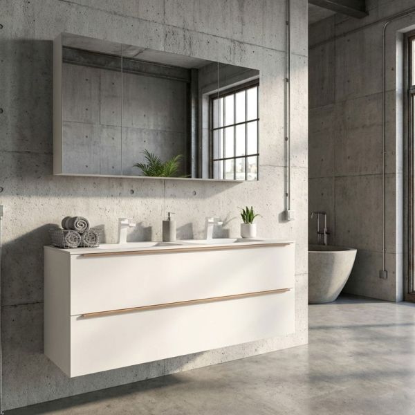 Nobilia Valea Badmöbel Set 19 - 120 cm Ambientebild