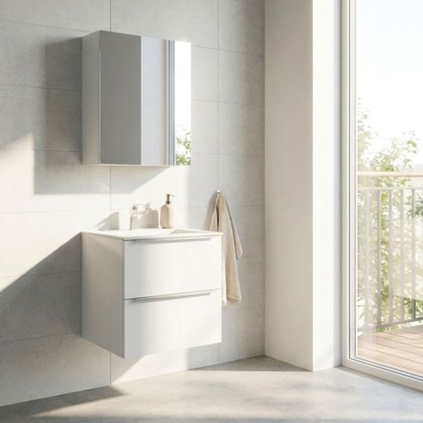 Nobilia Valea Badmöbel Set 3 - 60 cm Ambientebild