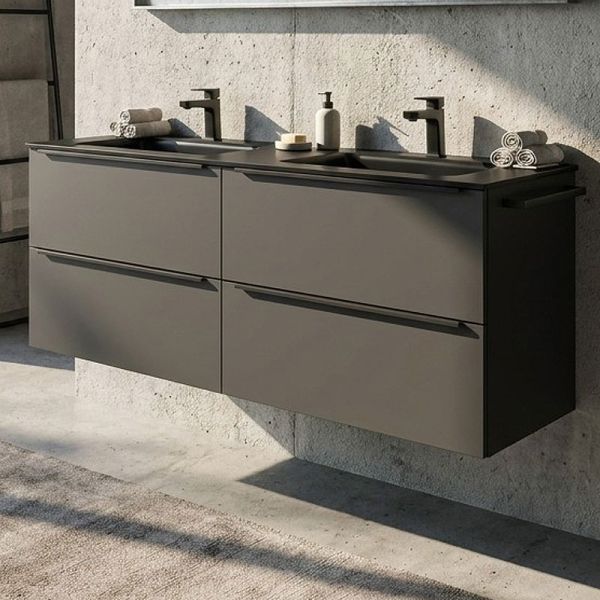 Nobilia Valea Waschtisch mit Unterschrank Set 12 - 120 cm Ambi
