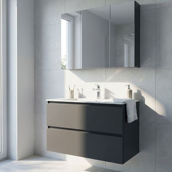 Nobilia Valea Line N Badmöbel Set 11 - 101 cm Ambiente
