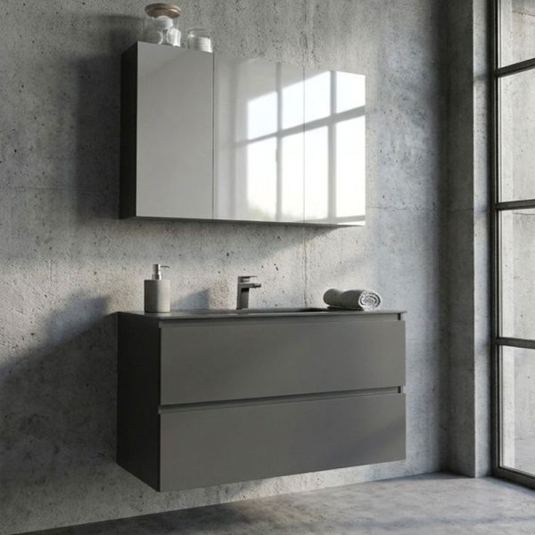 Nobilia Valea Line N Badmöbel Set 13 - 101 cm Ambientebild