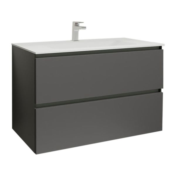 Nobilia Valea Line N Waschtisch mit Unterschrank Set 7
