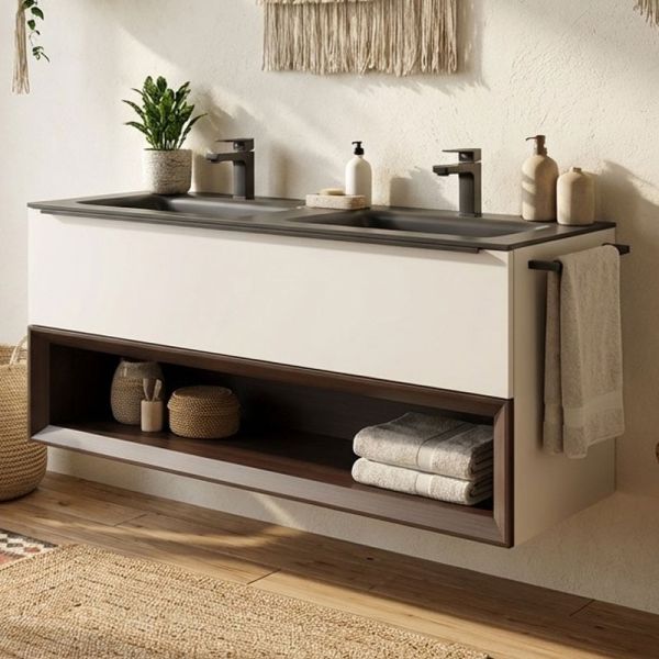 Nobilia Sophie Waschtisch mit Unterschrank Set 10 - 121 cm Ambi