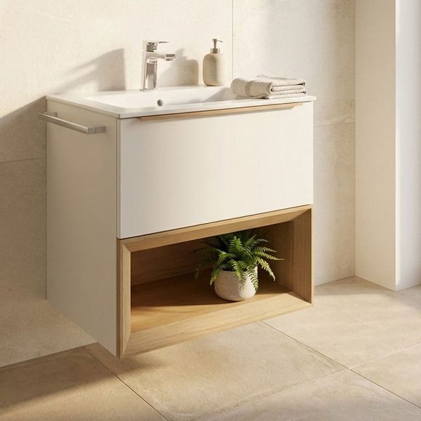 Nobilia Sophie Waschtisch mit Unterschrank Set 1 - 61 cm Ambi