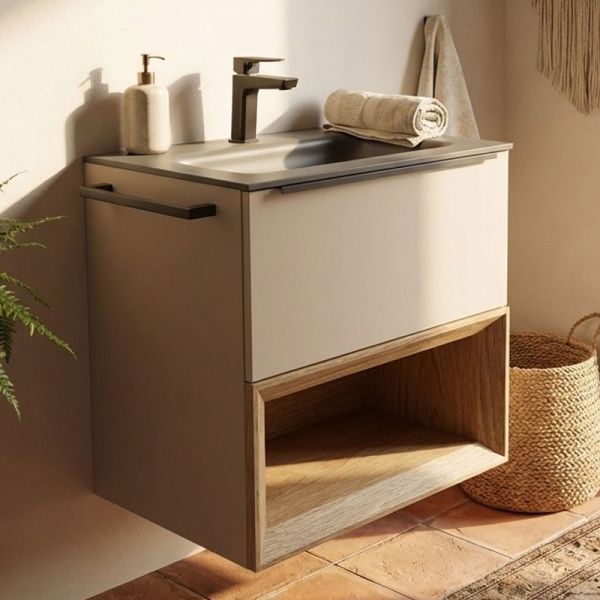 Nobilia Sophie Waschtisch mit Unterschrank Set 2 - 61 cm Ambi
