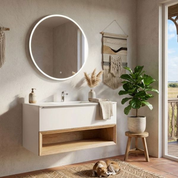 Nobilia Sophie Badmöbel Set 13 - 121 cm Ambientebild