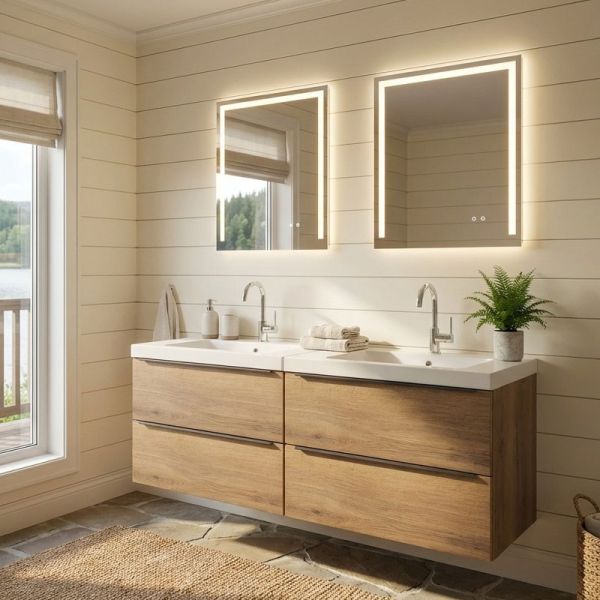 Nobilia Nio Badmöbel Set 23 - 161 cm Ambientebild