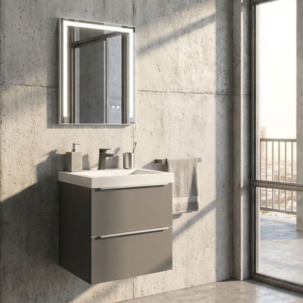Nobilia Nio Badmöbel Set 3 - 61 cm Ambientebild
