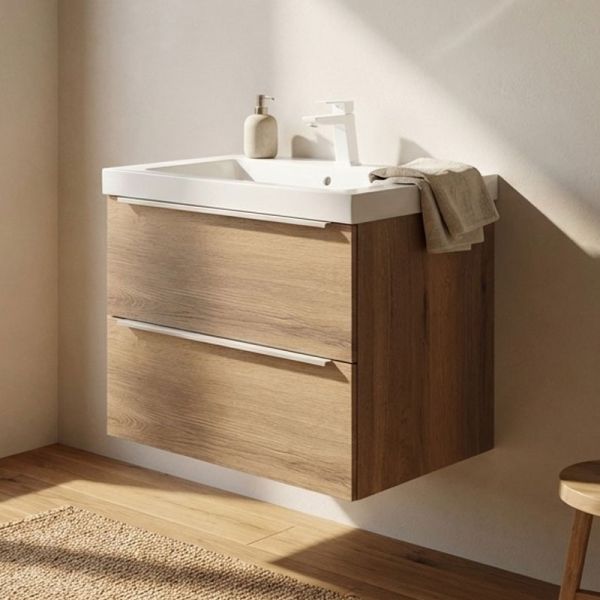 Nobilia Nio Waschtisch mit Unterschrank Set 2 - 61 cm Ambientebild