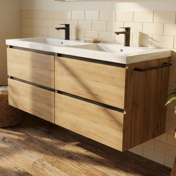 Nobilia Nio Line N Waschtisch mit Unterschrank Set 12 - 161 cm Ambientebild