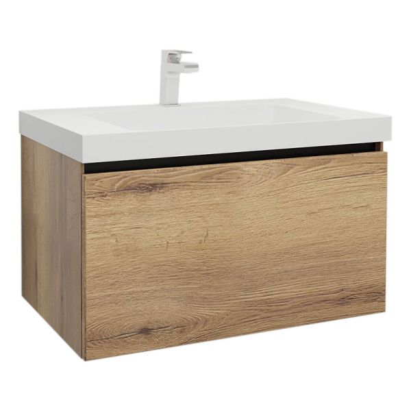 Nobilia Nio Line N Waschtisch mit Unterschrank Set 3 - 81 cm