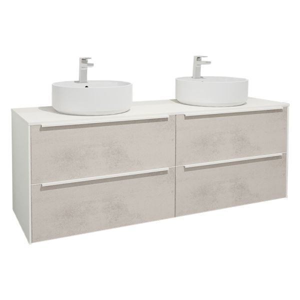 Nobilia Malu Waschtisch mit Unterschrank Set 29 - 162 cm