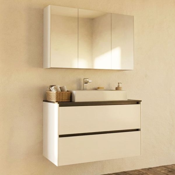 Nobilia Malu Line N Badmöbel Set 12 - 92 cm Ambientebild