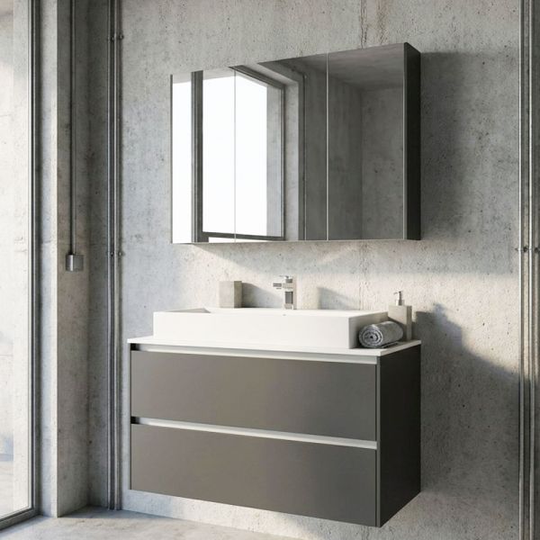 Nobilia Malu Line N Badmöbel Set 20 - 102 cm Ambientebild