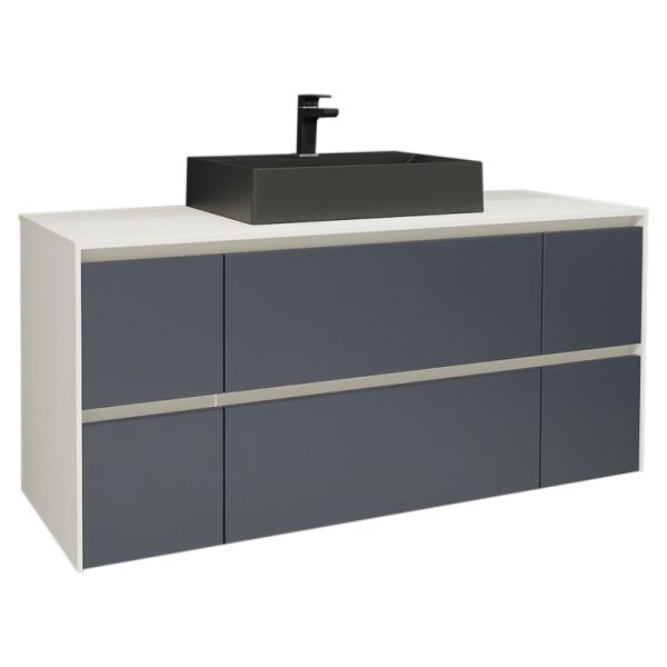 Nobilia Malu Line N Waschtisch mit Unterschrank Set 27 - 142 cm