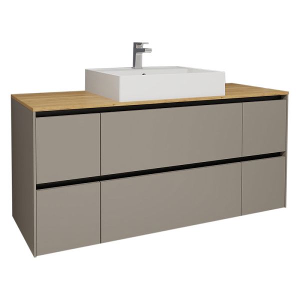 Nobilia Malu Line N Waschtisch mit Unterschrank Set 28 - 142 cm