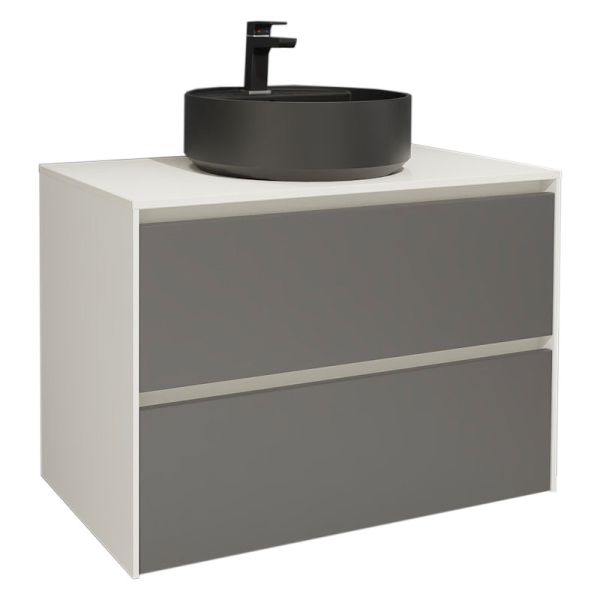 Nobilia Malu Line N Waschtisch mit Unterschrank Set 6 - 92 cm