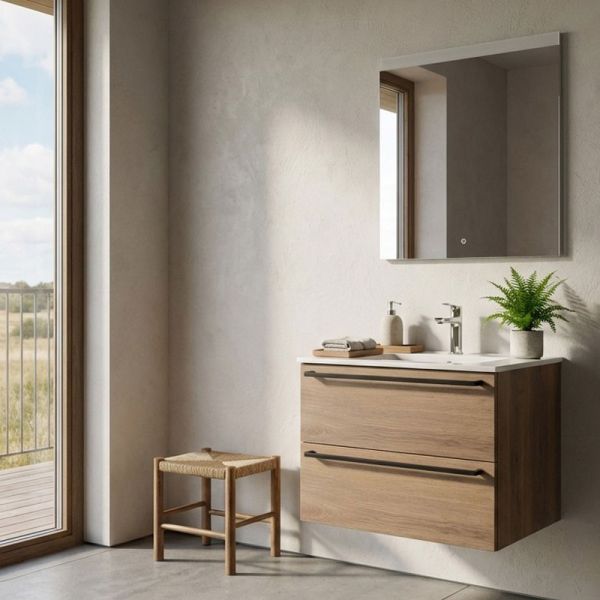 Nobilia Juna Badmöbel Set 3 - 61 cm Ambientebild