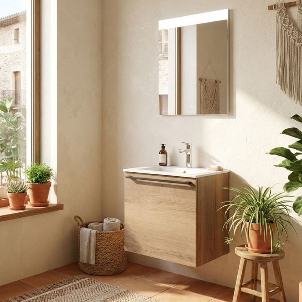 Nobilia Juna Badmöbel Set 4 - 61 cm Ambientebild