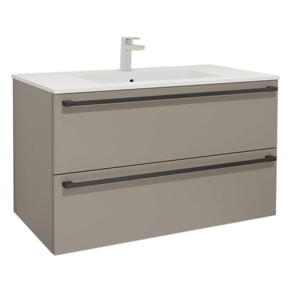 Nobilia Juna Waschtisch mit Unterschrank Set 4 - 101 cm