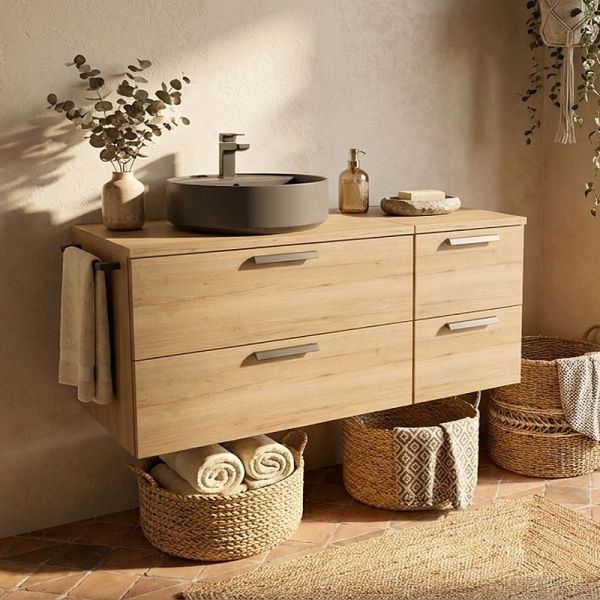 Nobilia Ella Waschtisch mit Unterschrank Set 18 - 120 cm Ambientebild