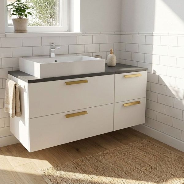 Nobilia Ella Waschtisch mit Unterschrank Set 19 - 120 cm Ambi