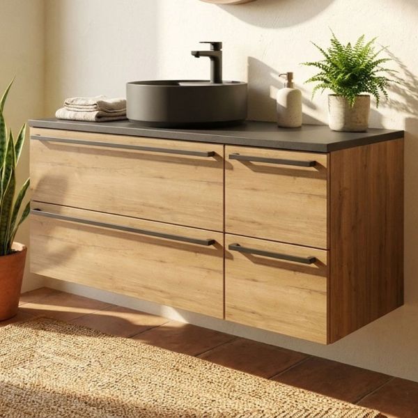 Nobilia Ella Waschtisch mit Unterschrank Set 22 - 140 cm Ambientebild
