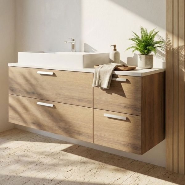 Nobilia Ella Waschtisch mit Unterschrank Set 23 - 140 cm Ambientebild