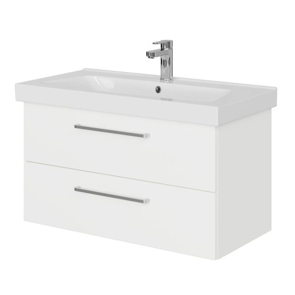 Pelipal Pineo Waschtisch mit Unterschrank 96 cm