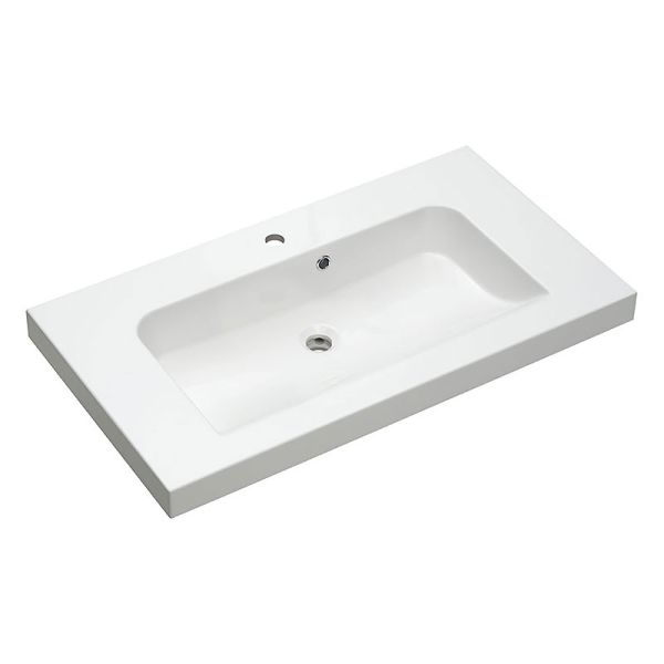 Pelipal Balto Mineralmarmor-Waschtisch 90 cm