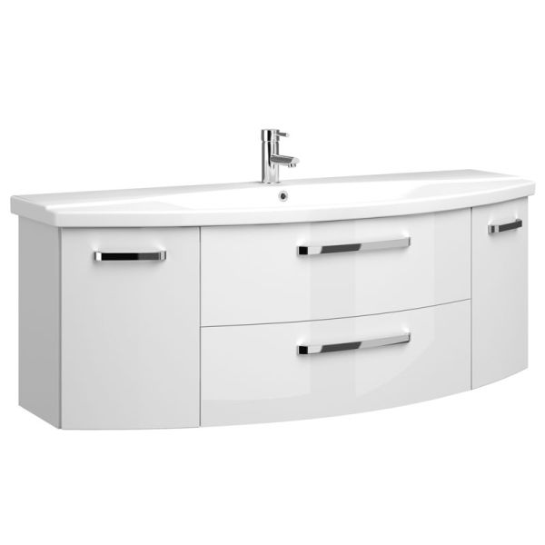 Pelipal Serie 4010 Waschtisch mit Unterschrank Set 144 cm
