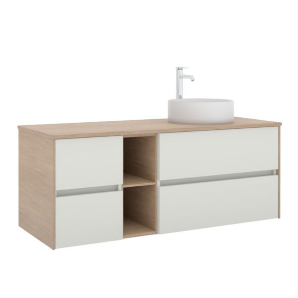 Pelipal Serie 6010 Waschtisch mit Unterschrank Set 133 cm