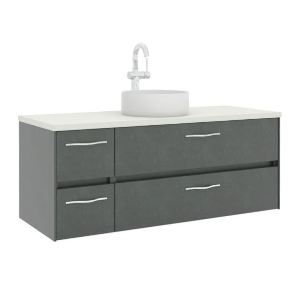 Pelipal Serie 6010 Waschtisch mit Unterschrank Set 133 cm