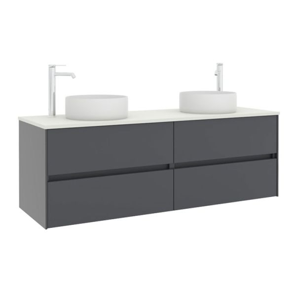 Pelipal Serie 6010 Waschtisch mit Unterschrank Set 153 cm