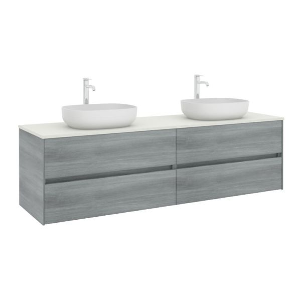 Pelipal Serie 6010 Waschtisch mit Unterschrank Set 183 cm