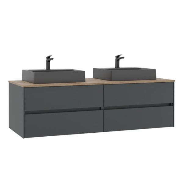Pelipal Serie 6010 Waschtisch mit Unterschrank Set 183 cm