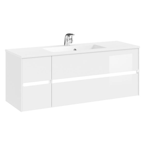 Pelipal Serie 6010 Waschtisch mit Unterschrank Set 133 cm