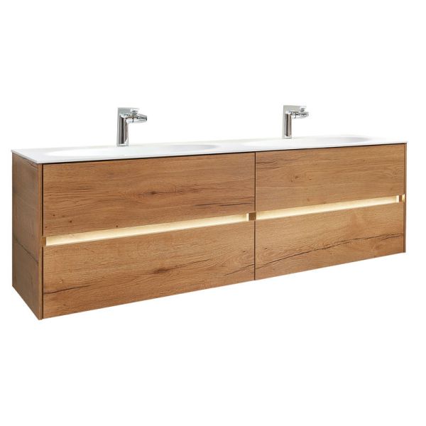 Pelipal Serie 6010 Waschtisch mit Unterschrank Set 153 cm