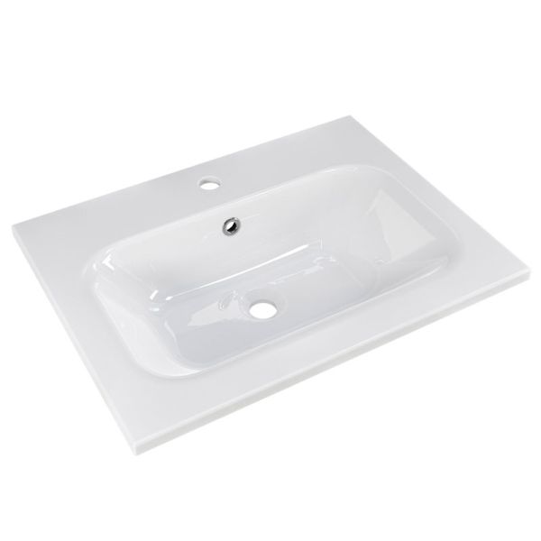 Pelipal Serie 6110 Mineralmarmor-Waschtisch 61 cm