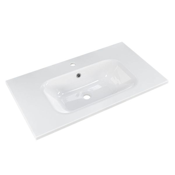 Pelipal Serie 6110 Mineralmarmor-Waschtisch 81 cm