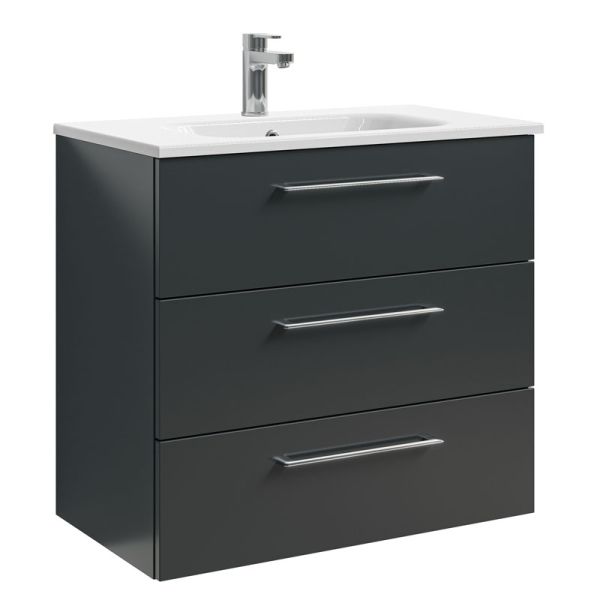 Pelipal Serie 6110 Waschtisch mit Unterschrank Set 81 cm