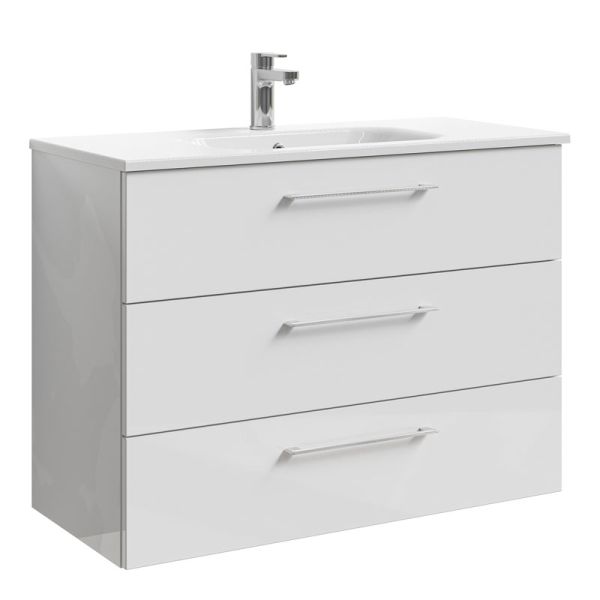Pelipal Serie 6110 Waschtisch mit Unterschrank Set 101 cm