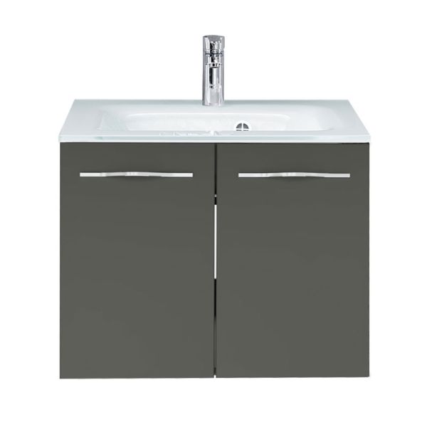 Pelipal Serie 6110 Waschtisch mit Unterschrank Set 61 cm Skizze