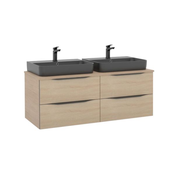 Pelipal Serie 6025 Waschtisch mit Unterschrank Set 131 cm