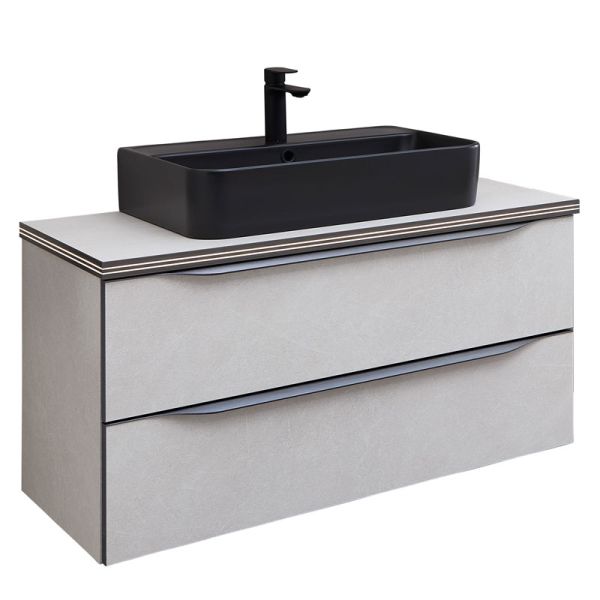 Pelipal Serie 6025 Waschtisch mit Unterschrank Set 96 cm